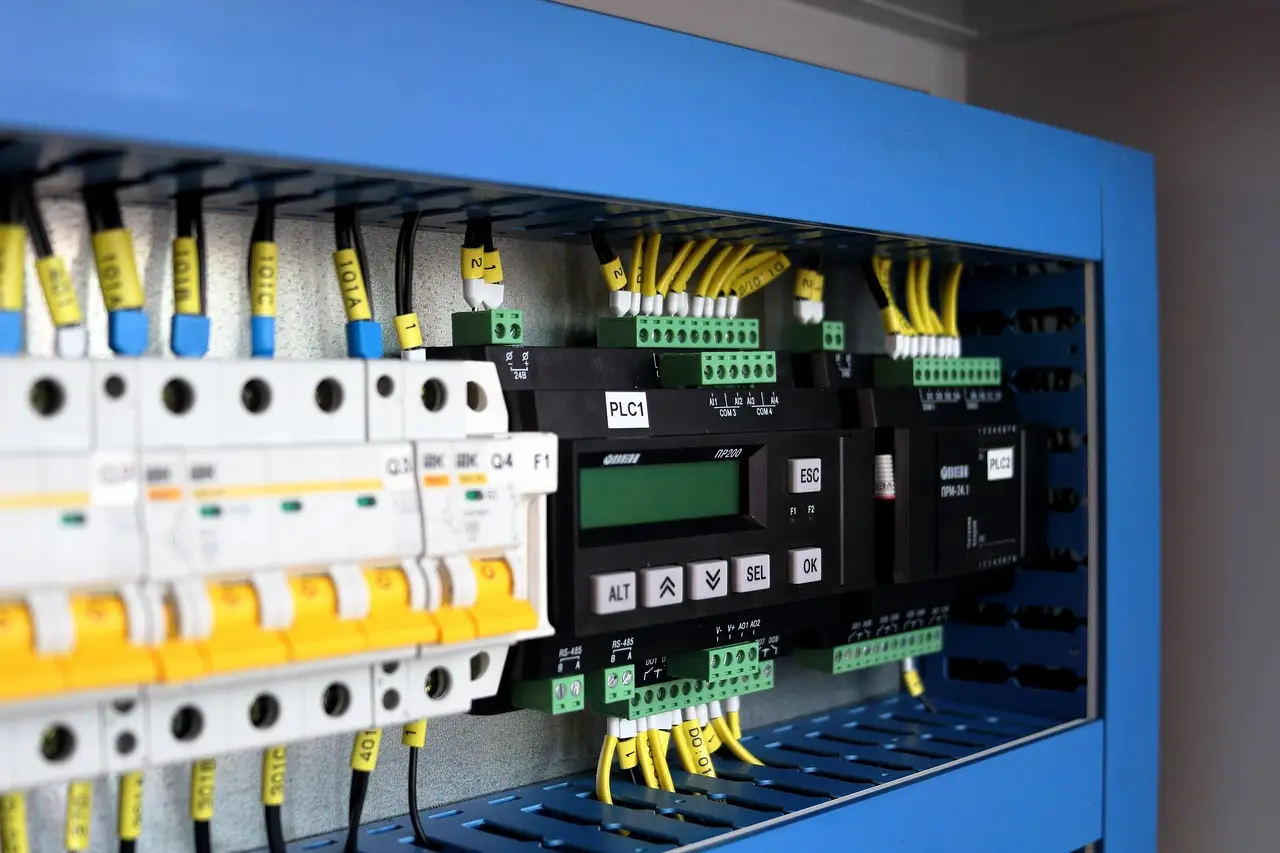 rack, industry, controller, switches, control cabinet, plc, plc, plc, plc, plc, plc